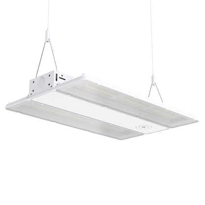 Linear High Bay LED Lights - HPLH02 Series, 18500lumens, Adjustable Wattage & CCT, 347-480V, Aluminum Housing