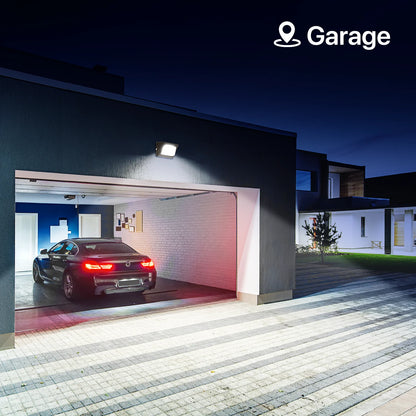 Wall Pack Light with Photocell - Moon series, 13000lumens, 5000K, AC 100-277V