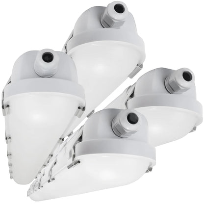 Hyperlite 4FT LED Vapor Light, 7800lumens, Selectable Wattage & CCT, AC 100-277V