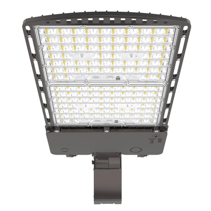 Parking Lot LED Lights - HPPK01 Series, 61500lumens, Adjustable Wattage & CCT, 120-277V or 347-480V
