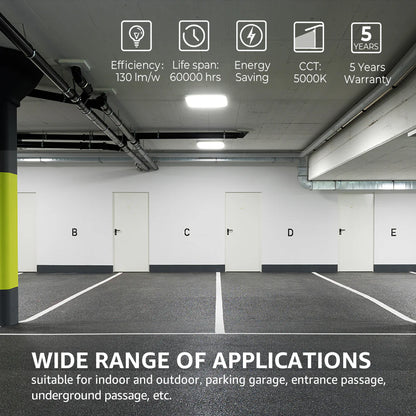 LED Canopy Light - Vega Series, 13000lumens, 5000K, AC 100-277V