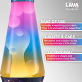 Lava The Original Lamp 145 Trippy Shrooms Classic Liquid Motion Lamp Tri Colored Globe and Black Base Item 2361 Amazon Exclusive
