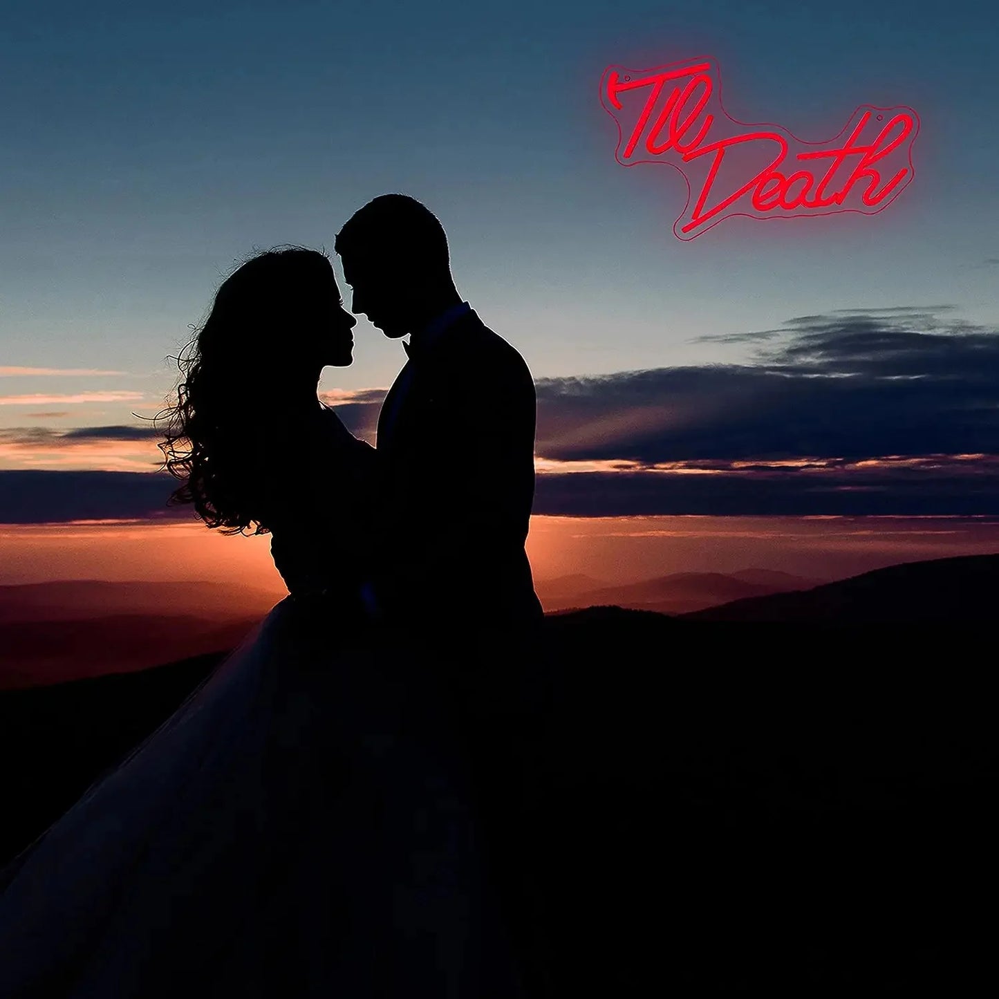 Til Death Neon Sign Light