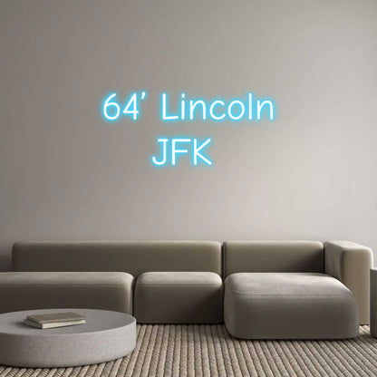 Custom Neon Light 64’ Lincoln
...