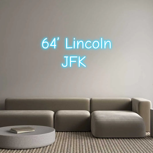 Custom Neon Light 64’ Lincoln
...