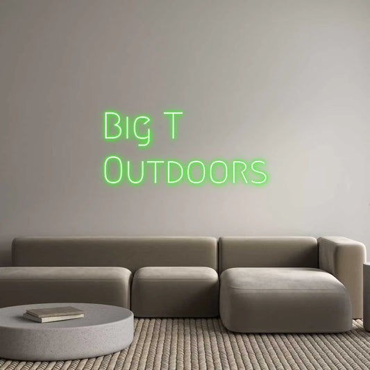 Custom Neon Light Big T
Outdoors