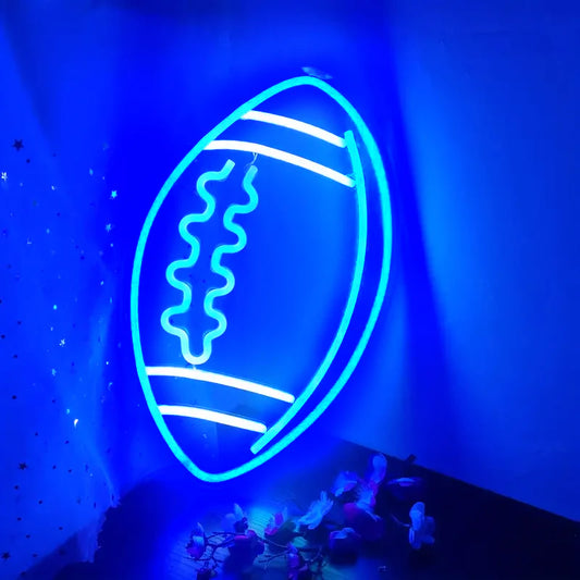 Rugby LED Neon Sign Light