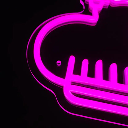 Pink Barber LED Neon Sign Light