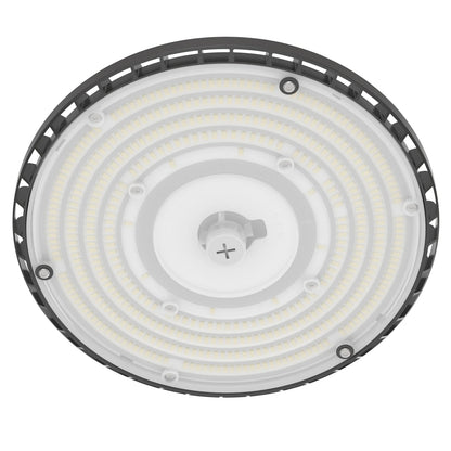 UFO High Bay LED Lights - HPHB01 Series, 16000lumens, Adjustable Wattage & CCT, 120-277V