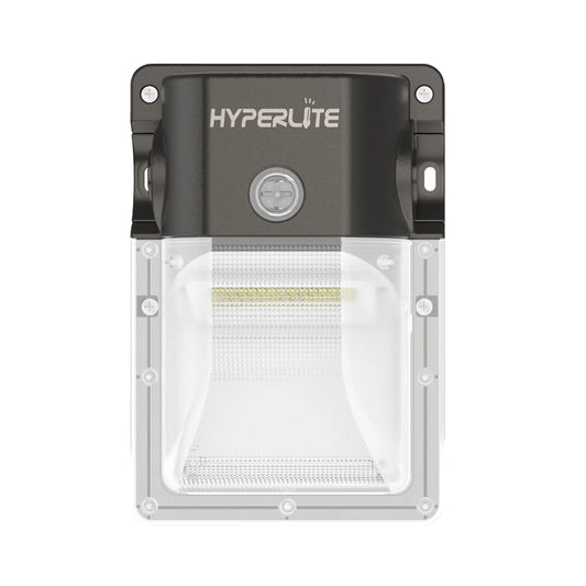 LED Mini Wall Pack Light with Photocell, 3600 lumens, 5000K, AC 120V