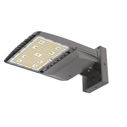 Parking Lot Light - Dark Bronze XALH Series With Shortcap,36000lumens, Selectable Wattage & CCT, AC 120V-277V