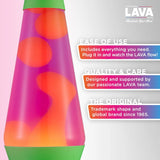 Lava The Original Lamp 145 Neon Green Classic Liquid Motion Lamp Orange and Pink Liquid Item 2096 Amazon Exclusive