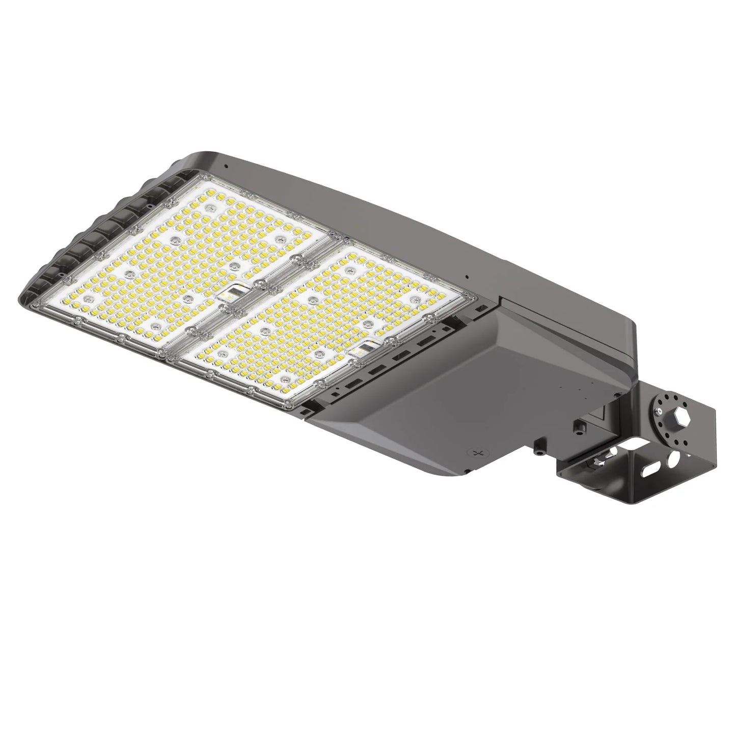 Parking Lot Light - Dark Bronze XALH Series With Shortcap, 47430lumens, CCT&Wattage Selectable, AC 277V-480V