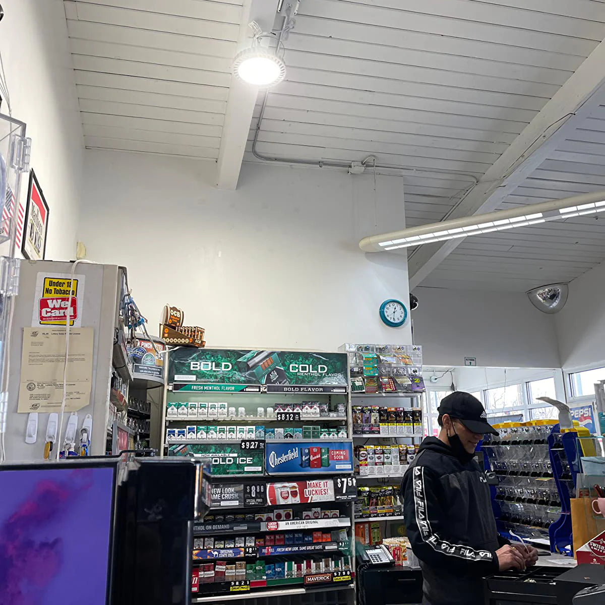 Hyperlite LED High Bay Light - White Hero Series, 21000lumens, Selectable Wattage&CCT, AC 120-277V