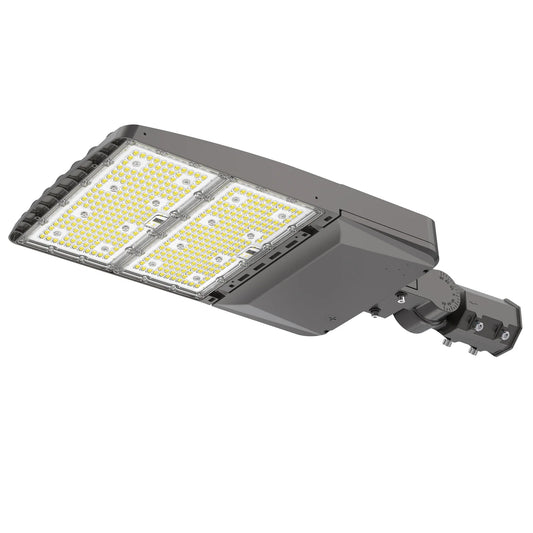 Parking Lot Light - Dark Bronze XALH Series With Shortcap,36000lumens, Selectable Wattage & CCT, AC 120V-277V