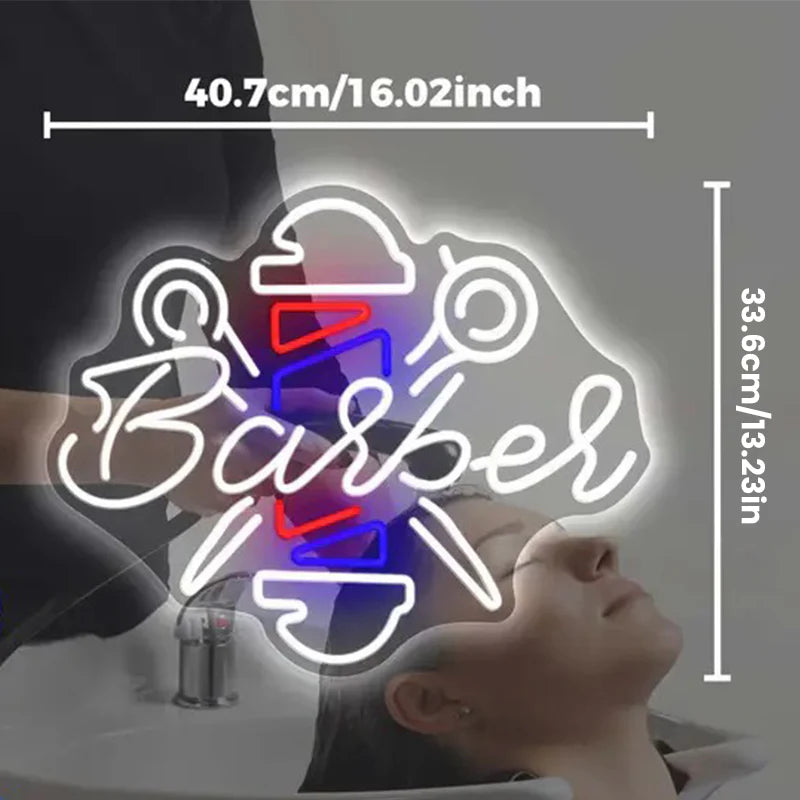 Barber LED Neon Sign Light