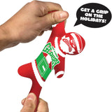 Santa Globby Sensory Toy with a Tough Squish Get a Grip with a Santa Themed Squeeze Ages 3 and Up One Santa