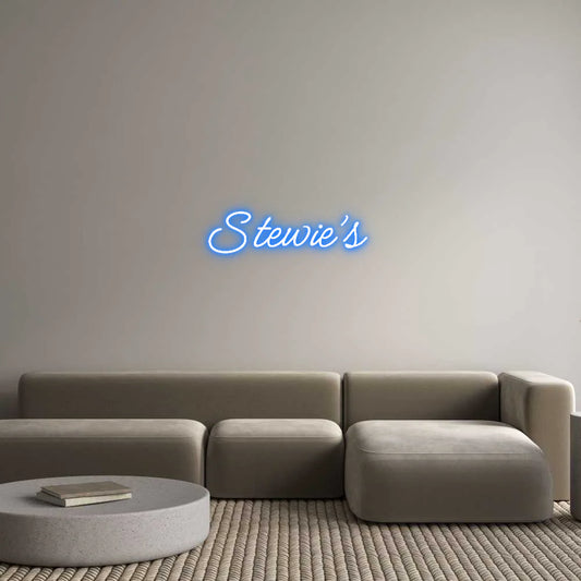 Custom Neon Light Stewie’s