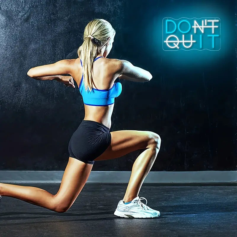 Don't Quit LED Neon Sign Light