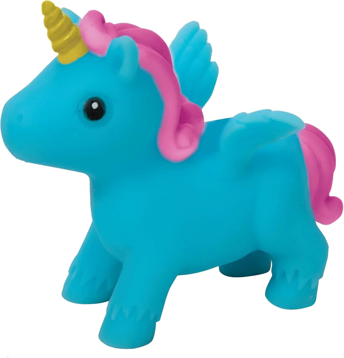 Itsy Bitsy Unicorn Squeezable and Stretchable Toy Color May Vary Pack of 1
