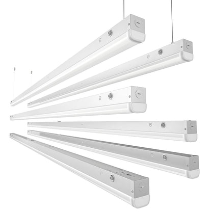 Hyperlite 8FT LED Linear Strip Light Fixture, 10400lumens, Selectable Wattage & CCT, AC 120-277V