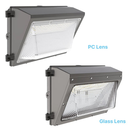 Wall Pack Lights - WPC Series, 14040lumens, Wattage & CCT Selectable, AC 120-277V, with Photocell
