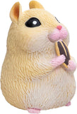 Chonky Cheeks Hamster Squishy Squeeze Toy Color May Vary Age 3 Pack of 1