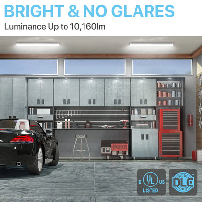 Linear Strip Light - LJ Series 4 Pack, 10160lumens, Selectable Wattage & CCT, AC 120-277V, 8ft