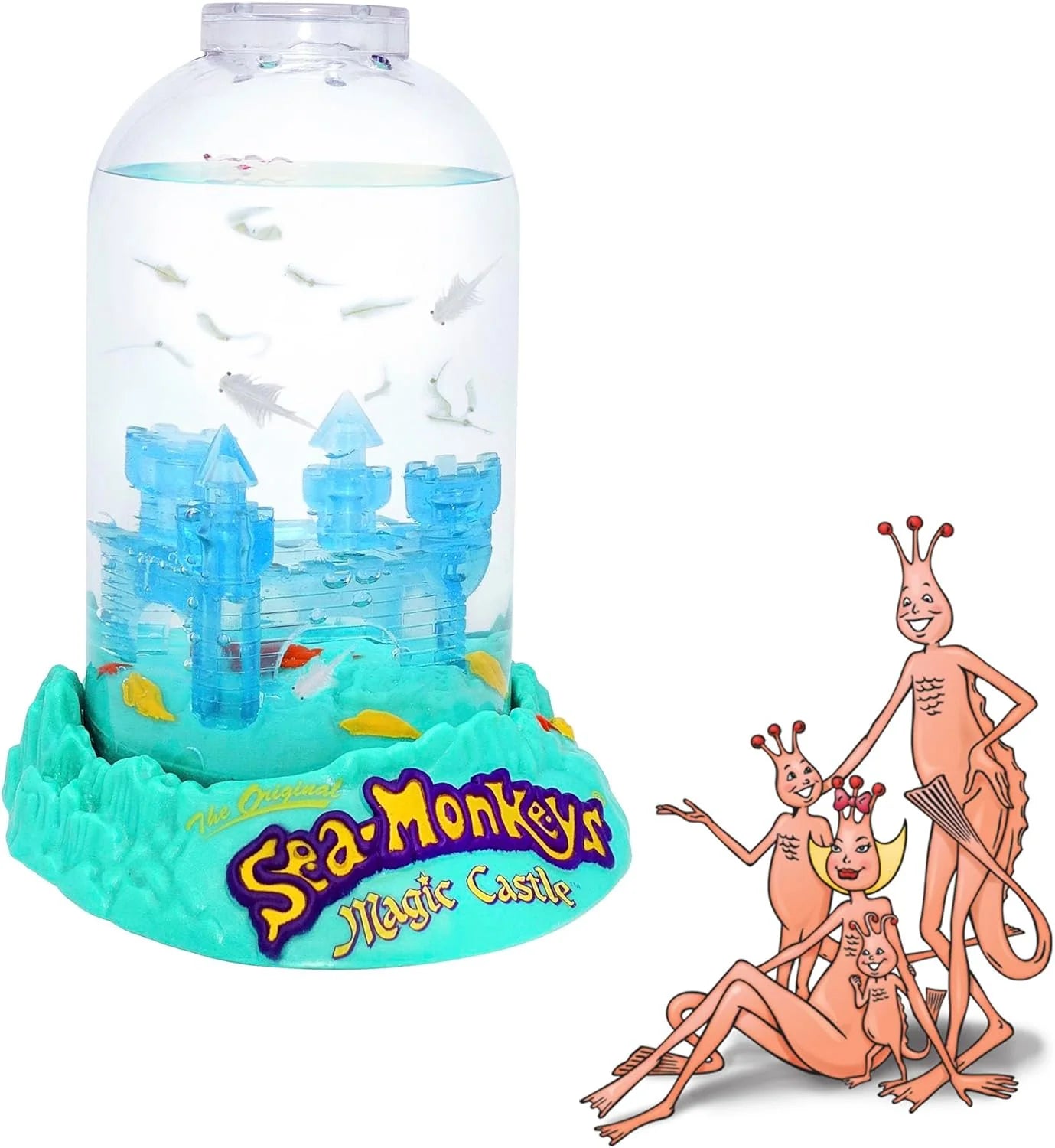 Sea Monkeys Magic Castle Worlds Only Instant Pets Ages 6 Pack of 1