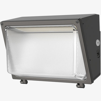 Hyperlite LED Wall Pack Light - HPSA02 Series, 18000lm, 5000K, AC 120-277V, Glass Lens Dusk to Dawn