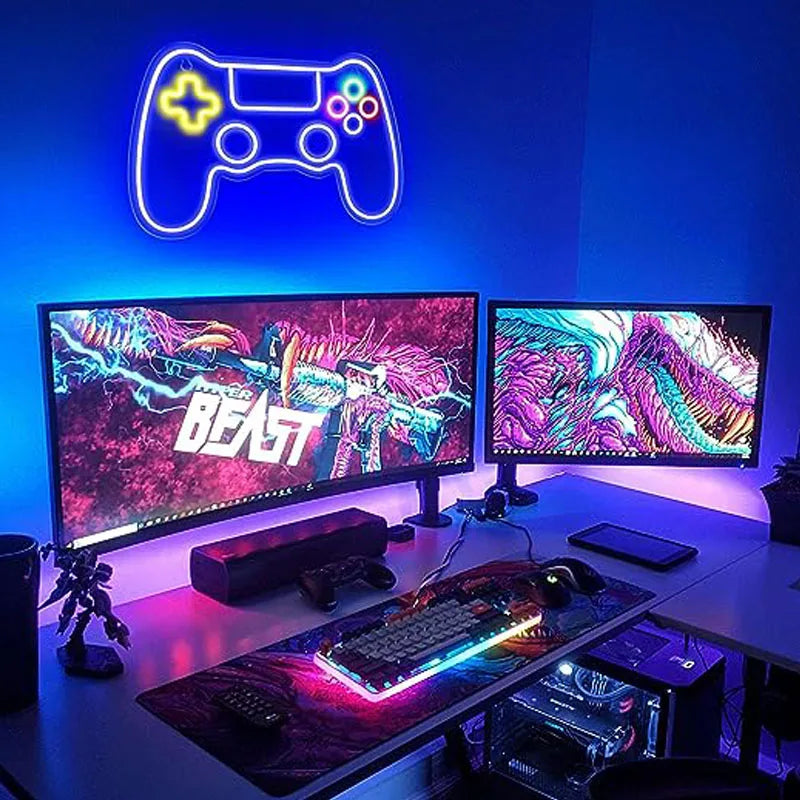 Game Controller Neon Sign Light