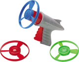 Lunar Launcher Retro Launching Toy Shoots Colorful Disks Horizontally and Vertically Includes Launcher and Three Disks Ages 6 and Up