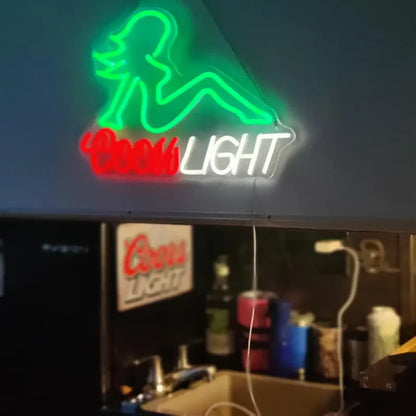 Cool Light Woman Neon Sign Light