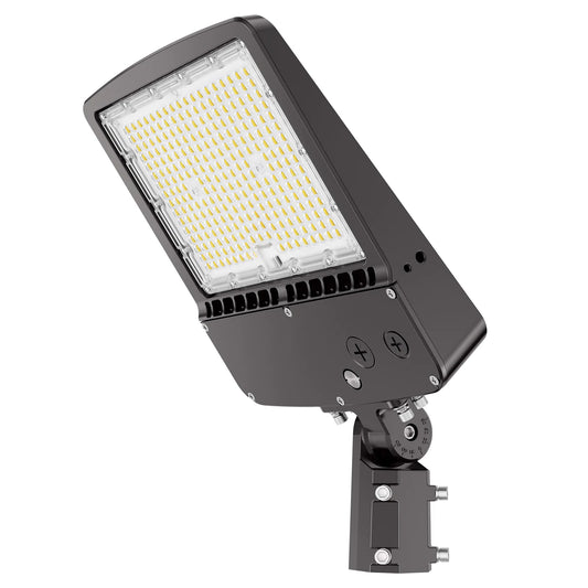 Hyperlite LED Parking Lot Light - Zeus Series,30000lumens, 5000K, 120-277V, Dusk to Dawn