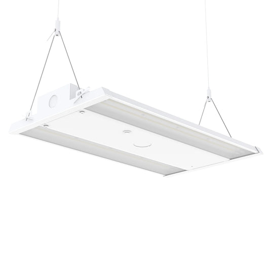 Linear High Bay LED Lights -HPLH01 Series, 18200lumens, Adjustable Wattage & CCT, 347-480V