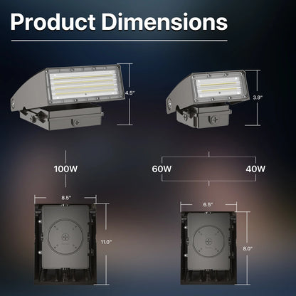 Wall Pack Light - Wall E series - Outdoor Lighting - 100W