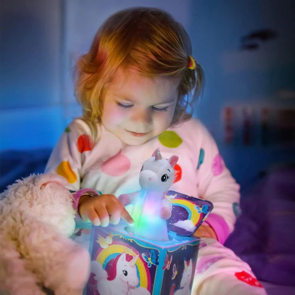 Pop Glow Unicorn Light Up Jack in The Box