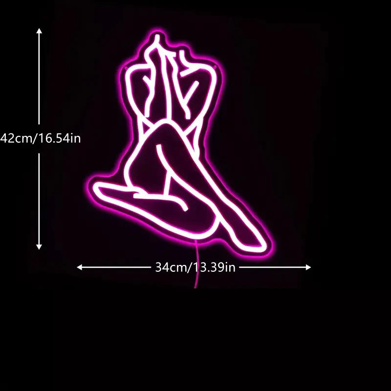 Body LED Neon Sign Light