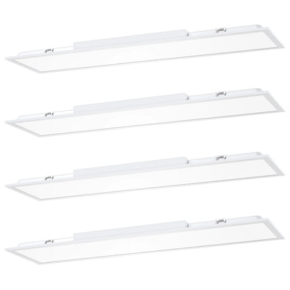Recessed Mount Panel Light - BPL Series 4 Pack, 9000lumens, Selectable Wattage & CCT, AC 120-277V