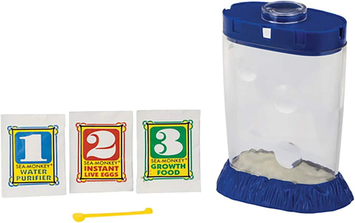 Sea Monkeys Magiquarium Worlds Easiest No Mess Pet Grow Your Own Pet in a Light Up Aquarium Ages 6 and Up One Kit