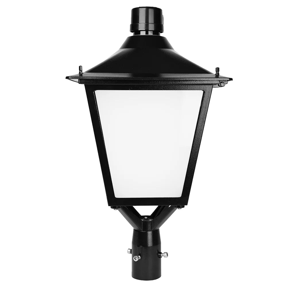 Post Top Light - TP350 Series, 6500lumens, Selectable Wattage&CCT, AC 120-277V, Photocell Optional,Wide Lighting Coverage