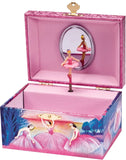 Iridescent Ballerina Jewelry Box Pink