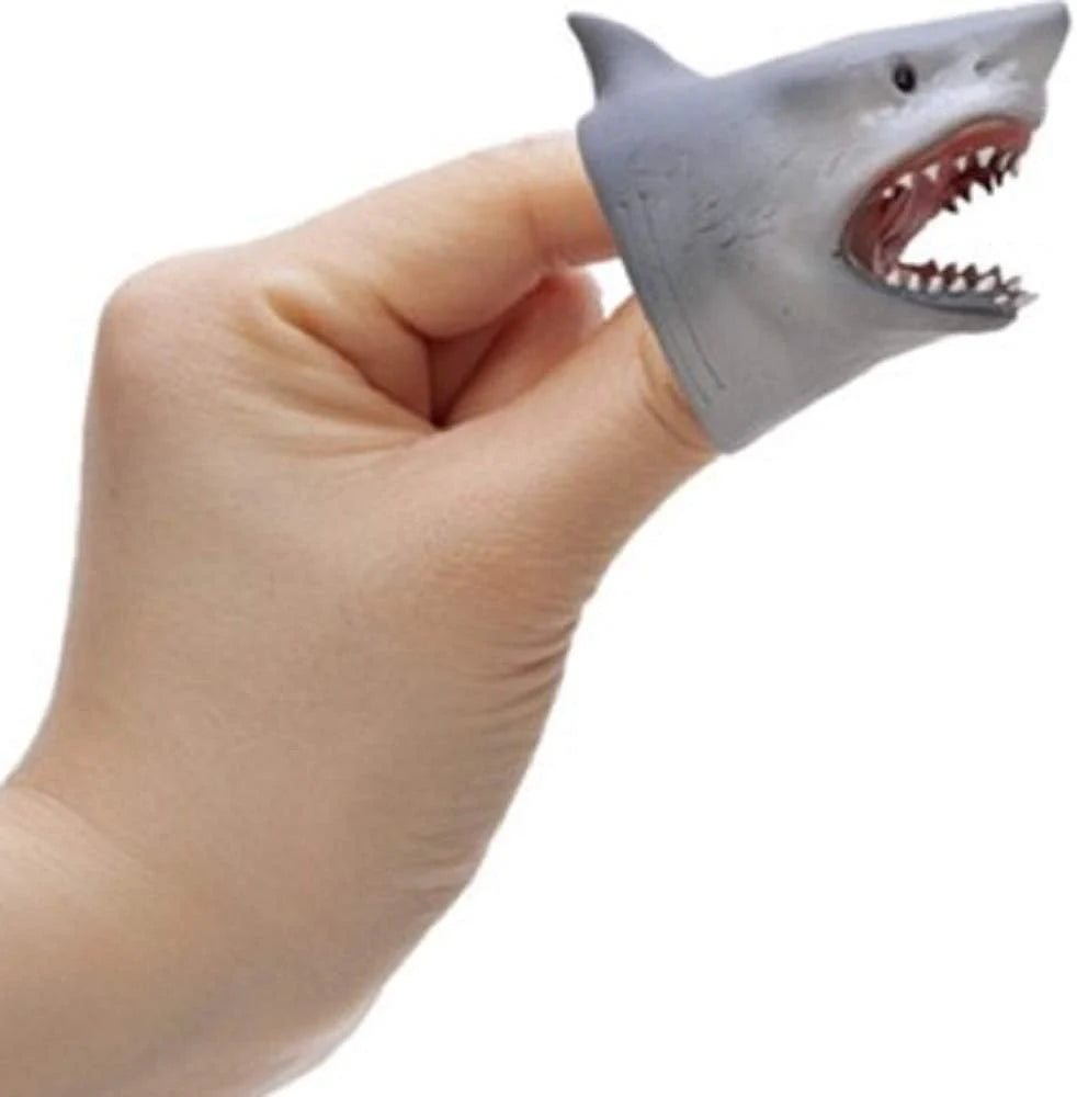 SC SBFP Shark Baby Finger Puppet Assorted Designs and Colours
