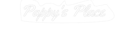 Custom Neon Light Pappy's Place