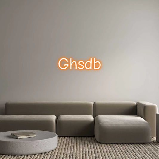 Custom Neon Light Ghsdb