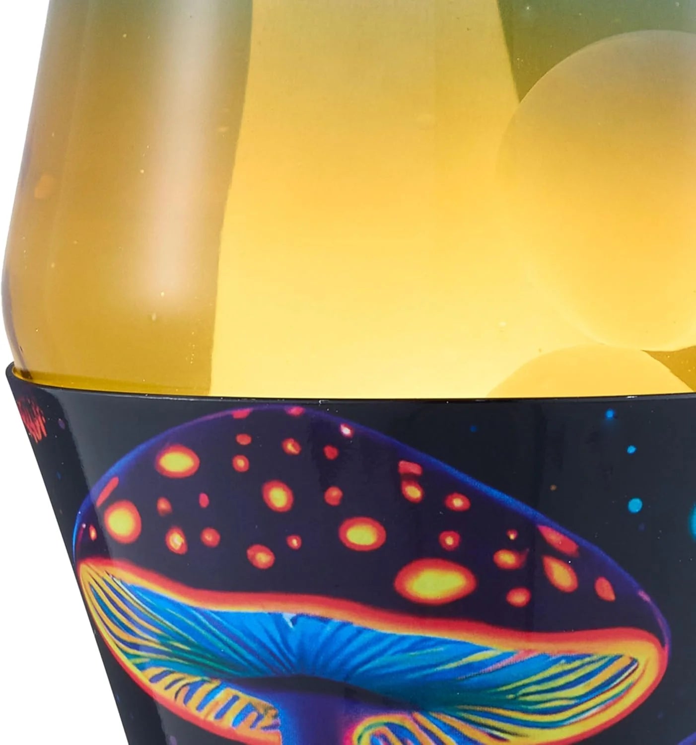 Lava The Original Lamp 145 Trippy Shrooms Classic Liquid Motion Lamp Tri Colored Globe and Black Base Item 2361 Amazon Exclusive