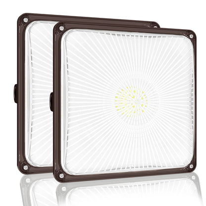 Hyperlite LED Canopy Lights - Mstar Series, 14000lumens, 5000K, AC 120-277V