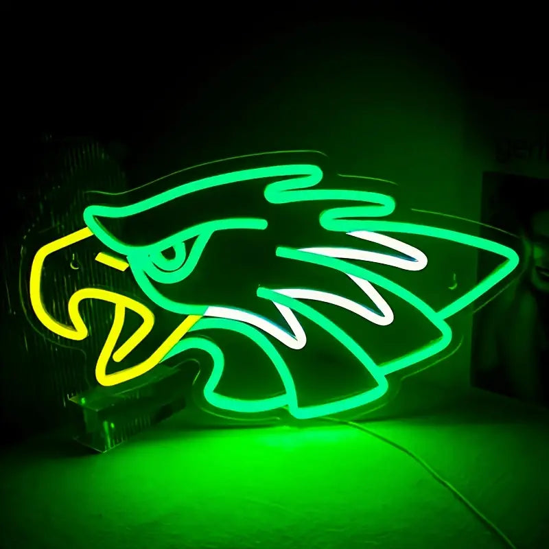 Eagle Head Neon Sign Light