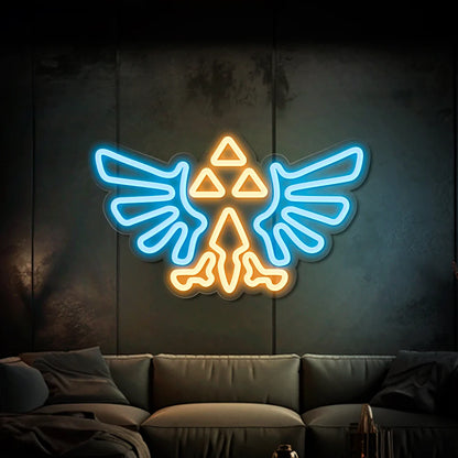 Wings LED Neon Sign Light
