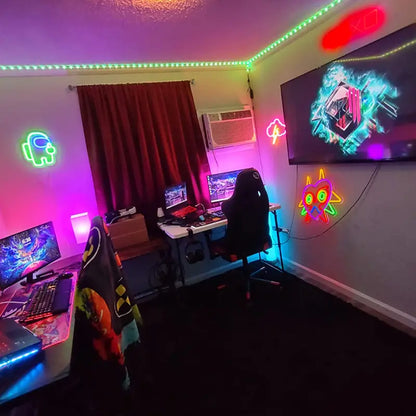 Zelda Mask LED Neon Sign Light